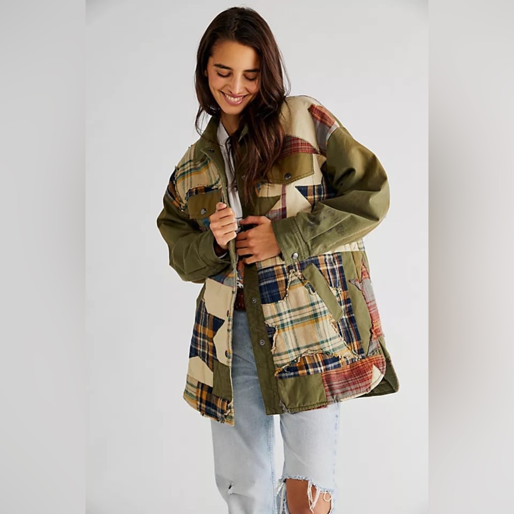 Free People Home Spun Shirt Jacket NEW